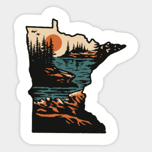 minnesota Nature Sticker